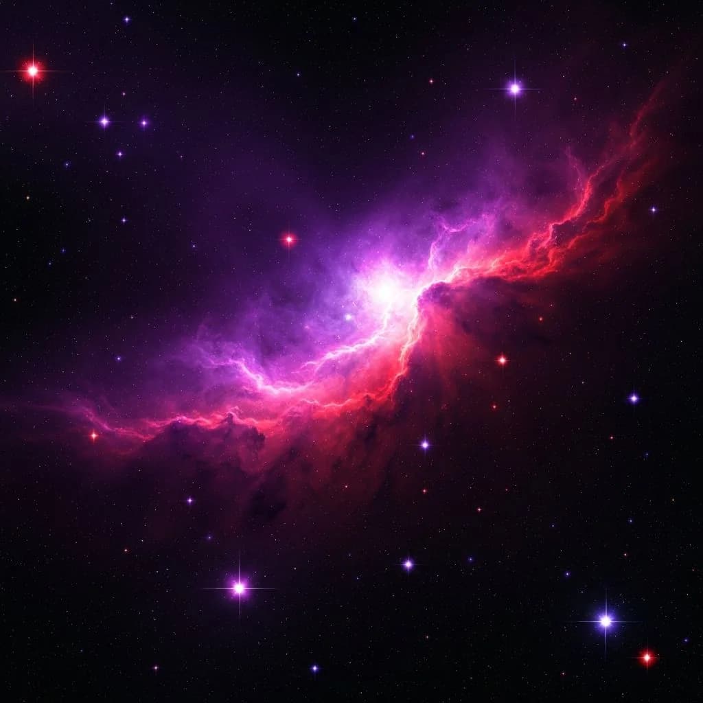 Cosmic nebula artwork